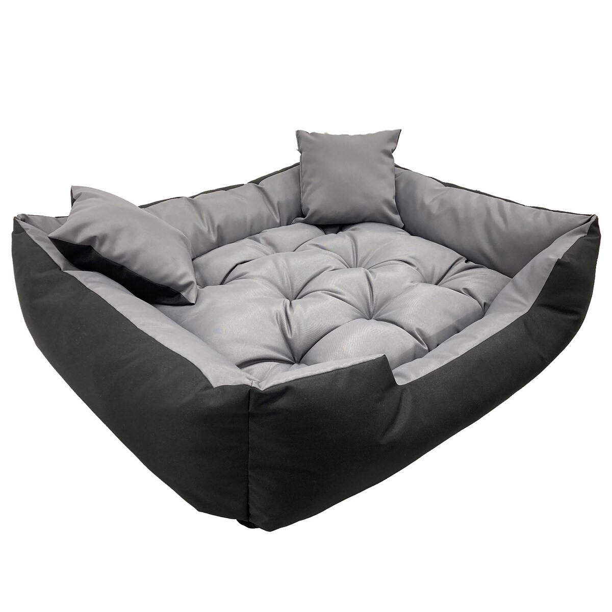 Legowisko Dla Psa Wodoodporne Posłanie Kanapa Sofa 115X95 Cm Szare