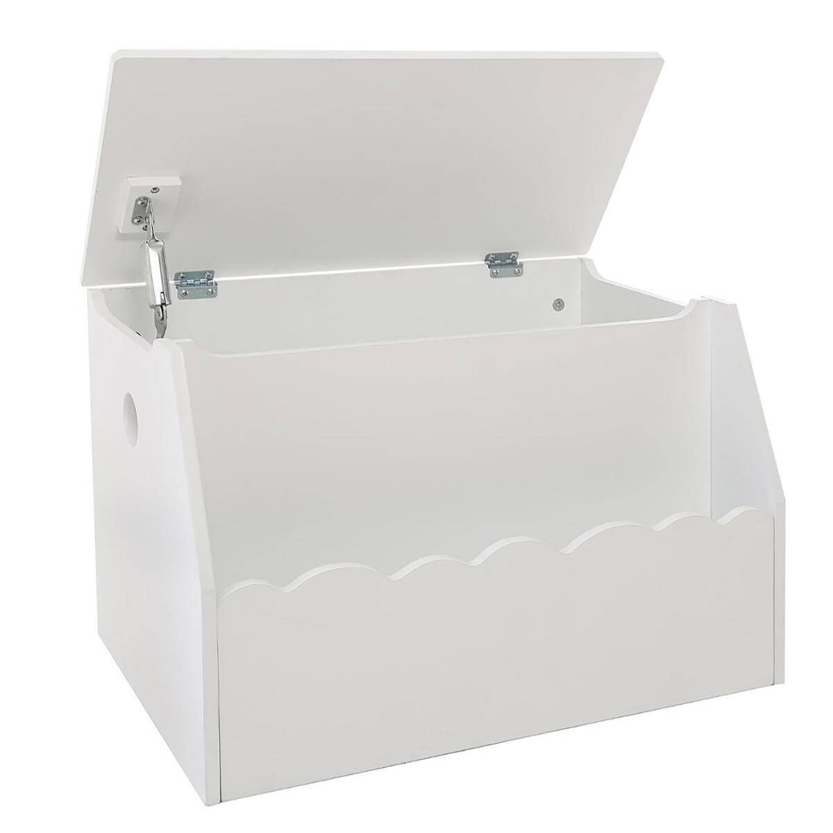 Regał dla dzieci ze schowkiem na zabawki