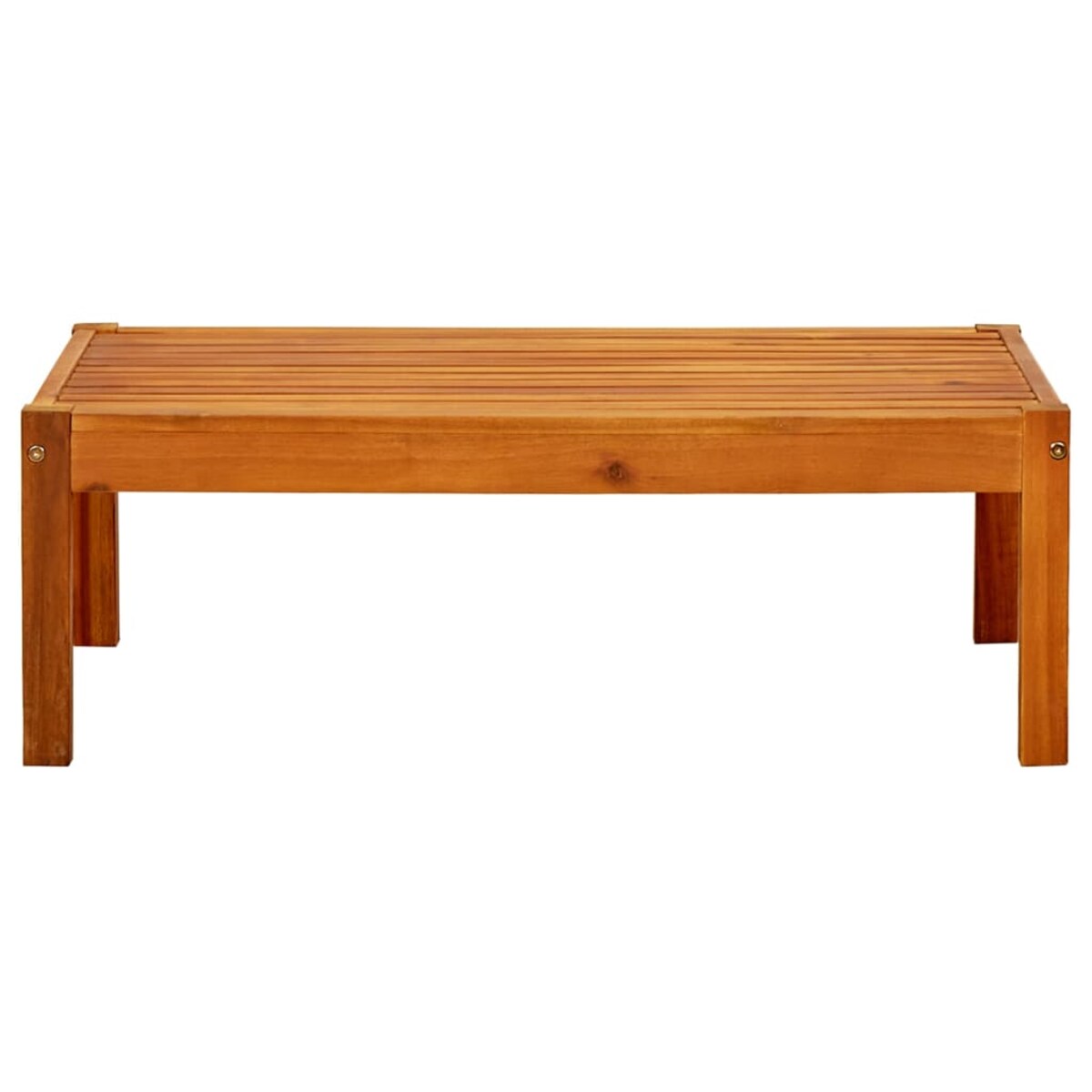 vidaXL Stolik ogrodowy, 85x57x29 cm, lite drewno akacjowe