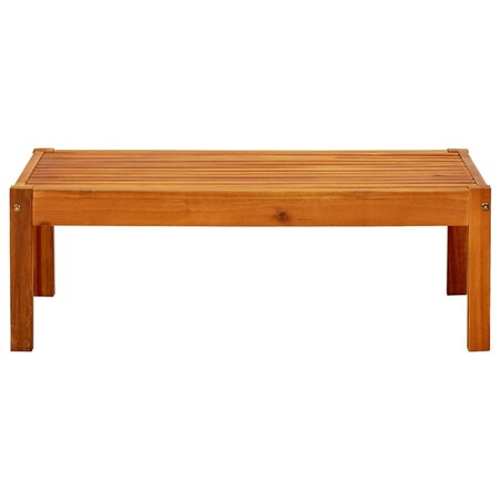 vidaXL Stolik ogrodowy, 85x57x29 cm, lite drewno akacjowe