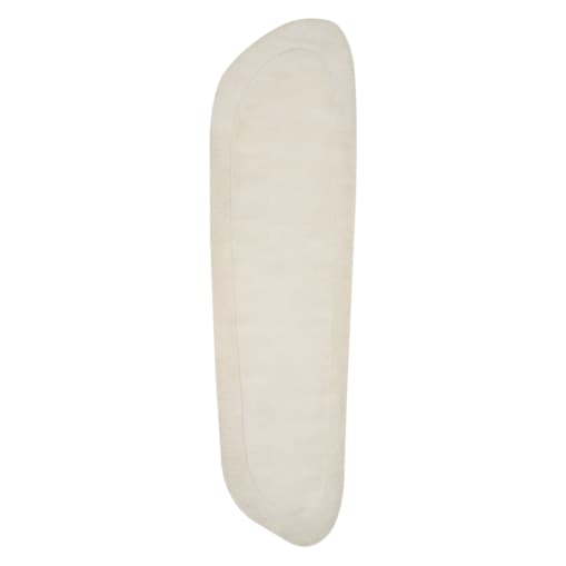 Dywan z wiskozy 80 x 250 cm beżowy BERANI