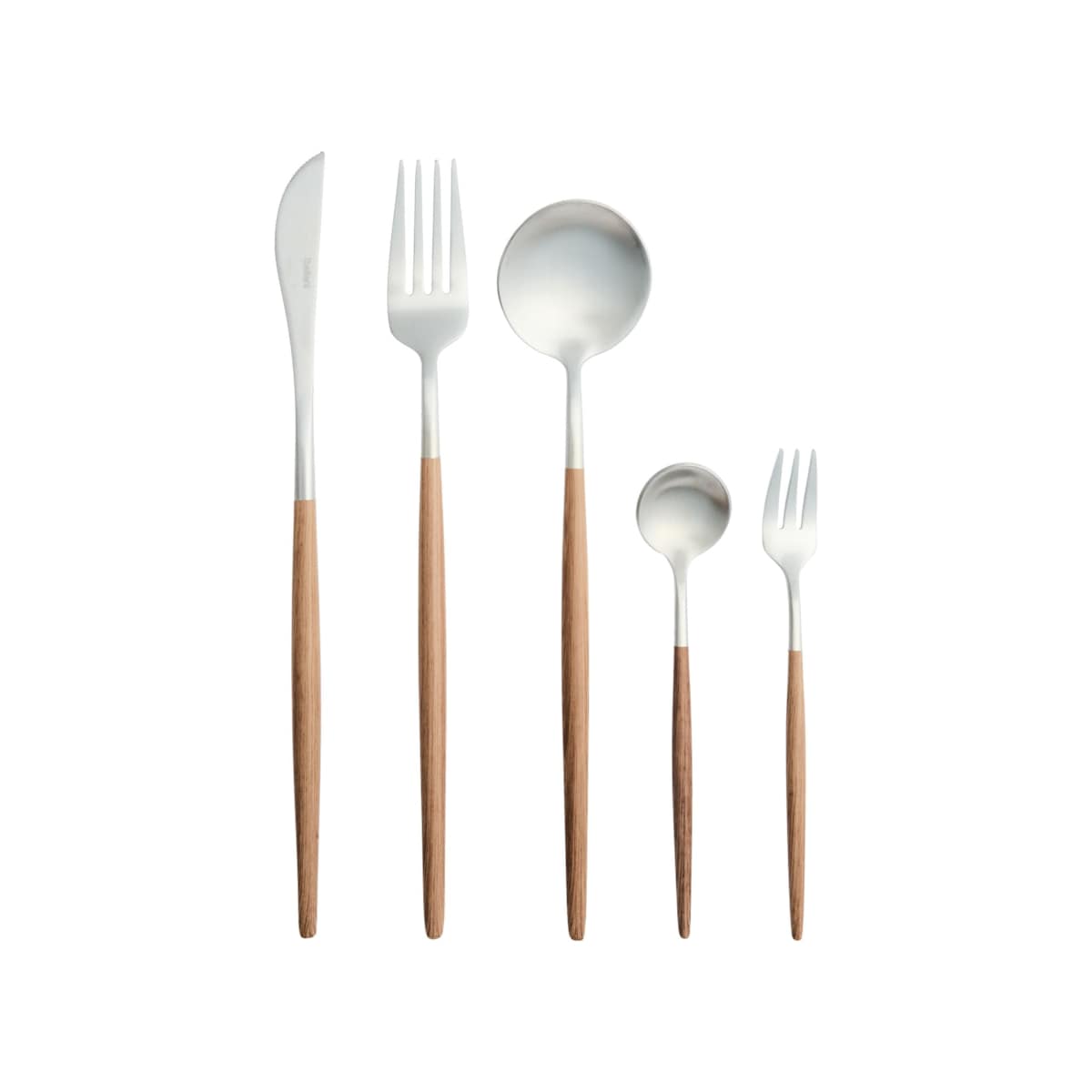 Zestaw sztućców 30 elementów BAVETTE Srebrny