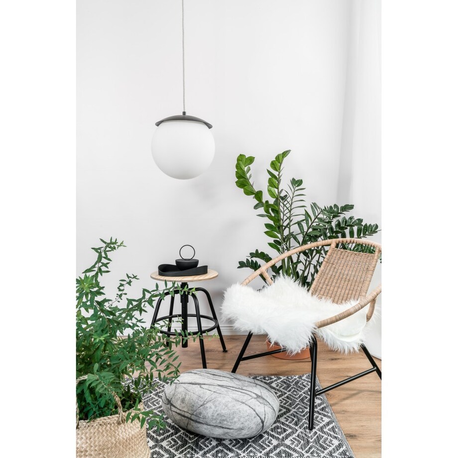 KUUL E czarna sufitowa lampa wisząca