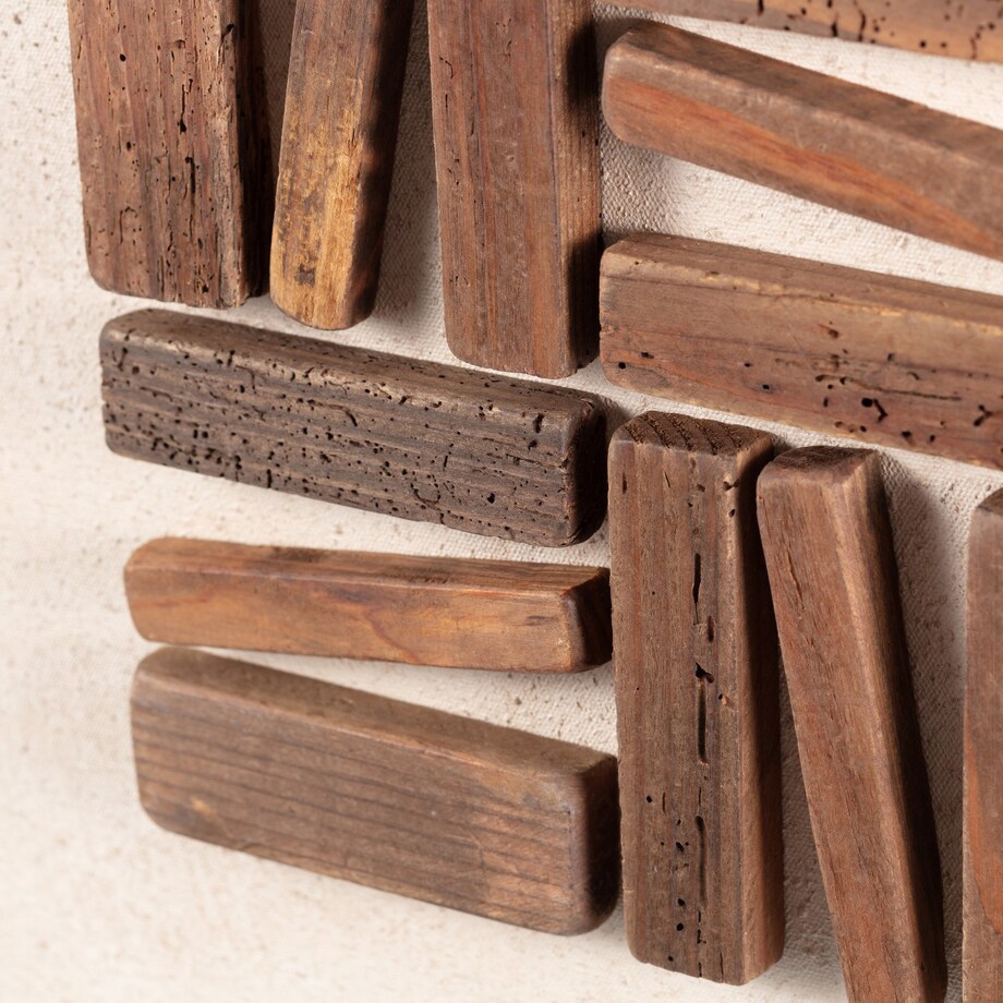 Obraz Esenia Wood 62x62cm, 62 x 5 x 62 cm