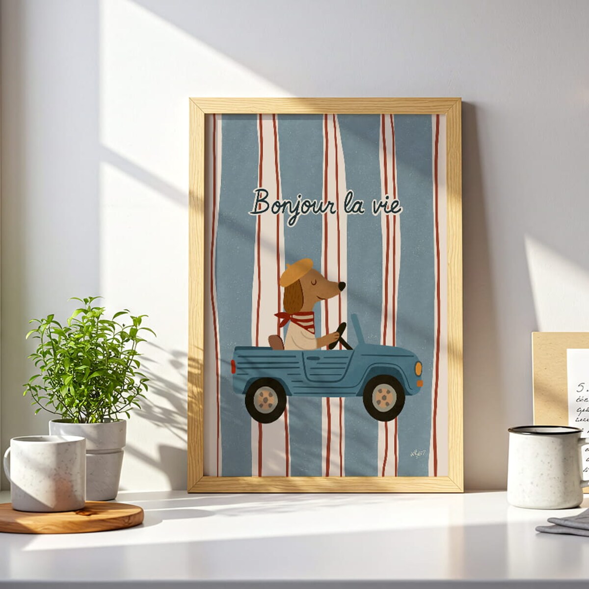 plakat mały kierowca z paryża 70x100