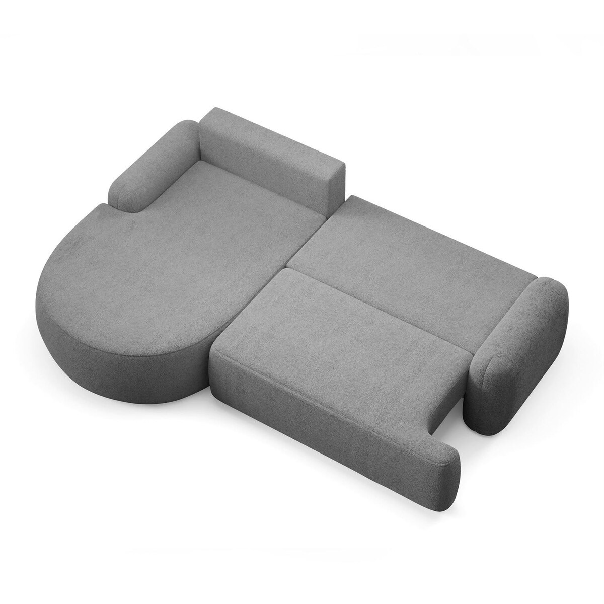 Zaokrąglony narożnik CLEO z funkcją spania, wersja lewa, Quelle 92