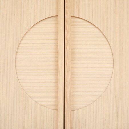 Komoda nowoczesna ARDEN, japandi, 119 x 40 x 80 cm