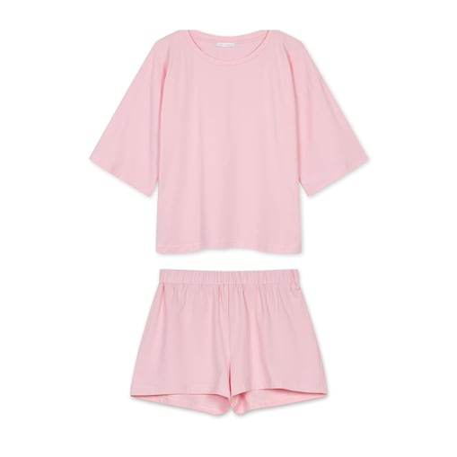 Piżama krótka day&night różowa M/L
