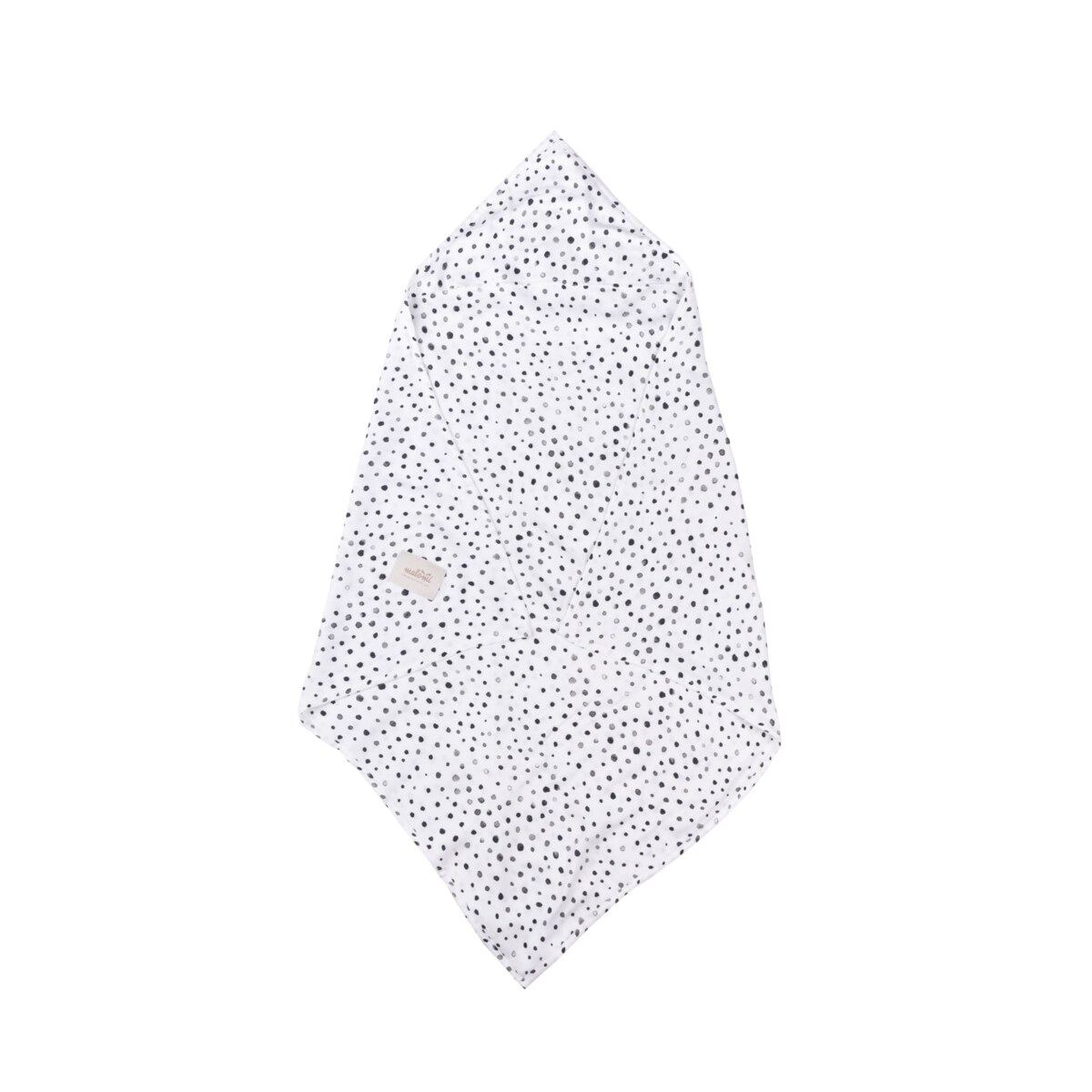 Ręcznik z kapturkiem bamboo dots