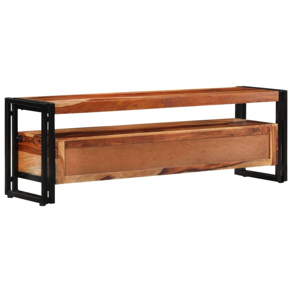 vidaXL Szafka pod TV, 120 x 30 x 40 cm, lite drewno akacjowe