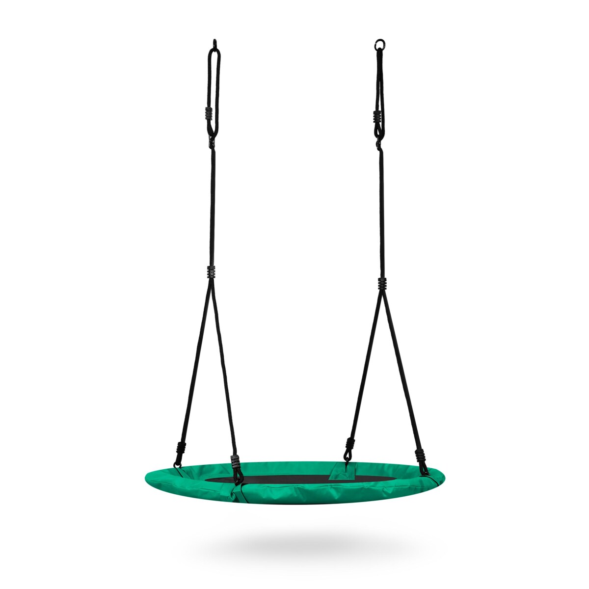 Huśtawka ogrodowa bocianie gniazdo 115 cm Neo-Sport Swingo zielona