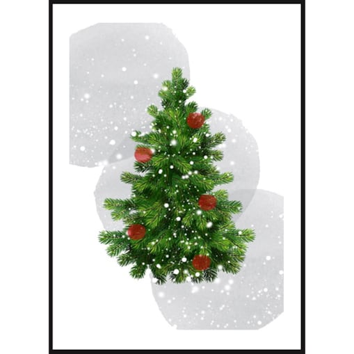Poster Story, Plakat, Obraz - Choinka, wymiary 50 x 70 cm