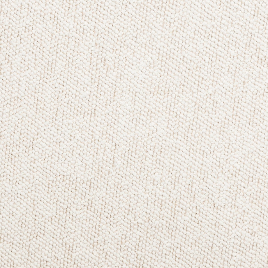 Beżowa pufa o organicznym kształcie ESTRIA, 58 x 47 x 38 cm