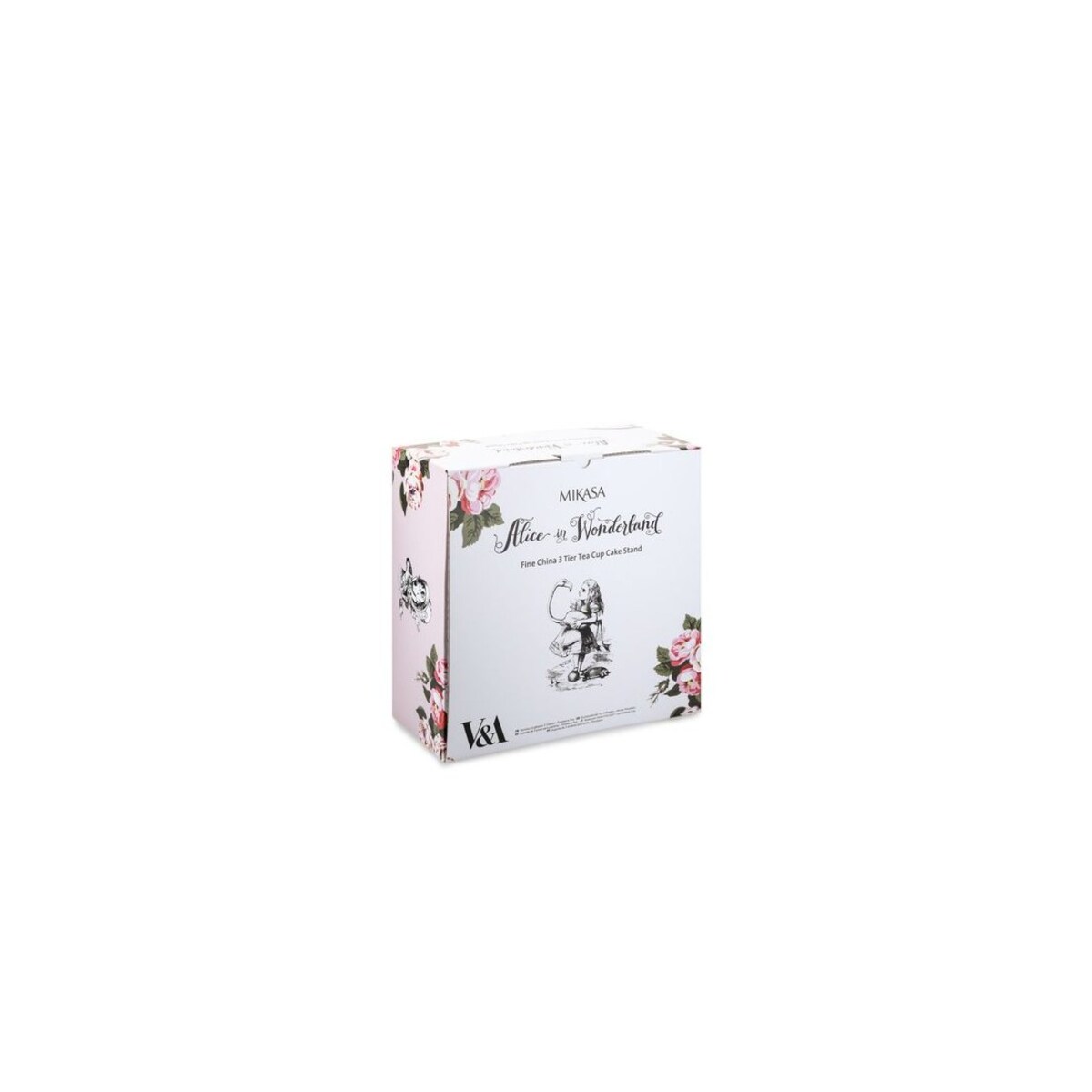 Patera porcelanowa 3-poziomowa Alicja w Krainie Czarów
