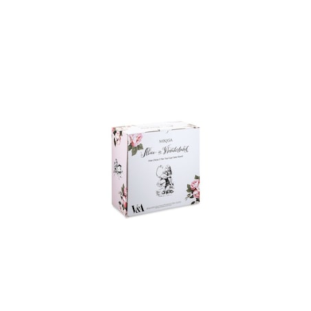 Patera porcelanowa 3-poziomowa Alicja w Krainie Czarów