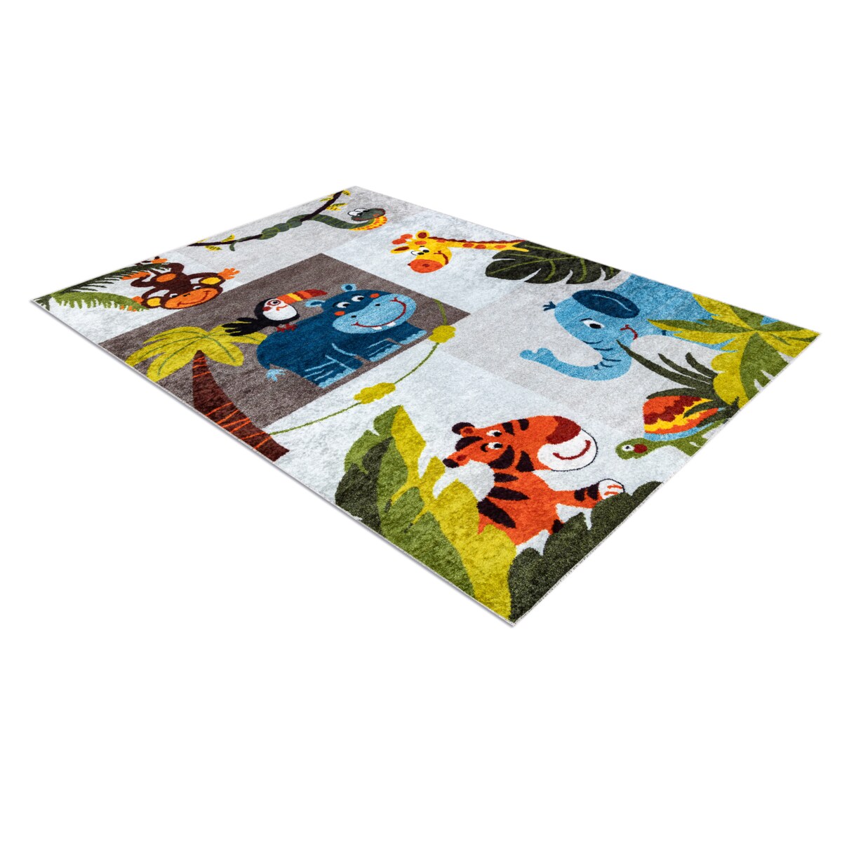 Dywan do prania JUNIOR 51858.802 Zwierzęta, 80x150 cm