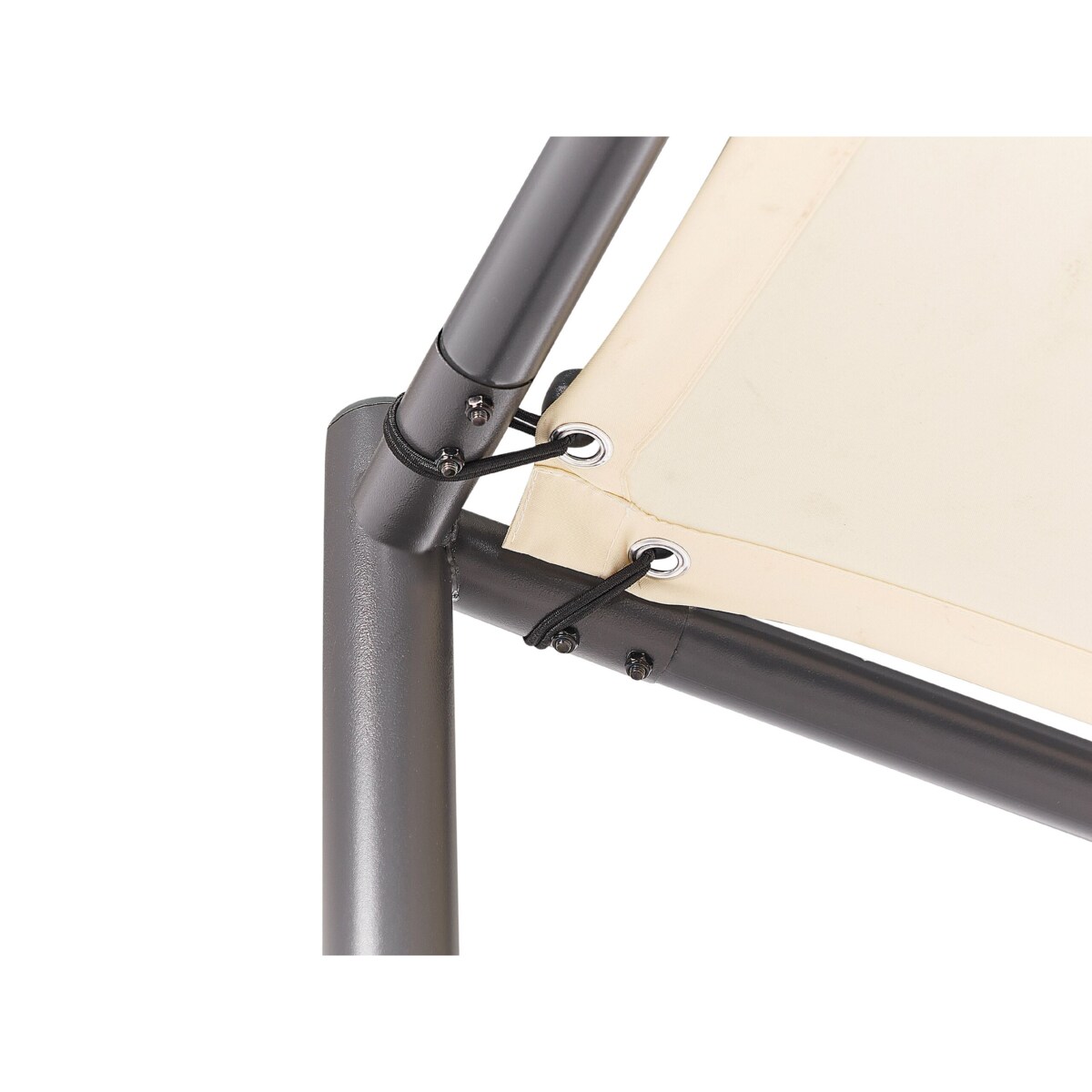 Pawilon ogrdowy 282 x 294 cm beżowy VIMINO