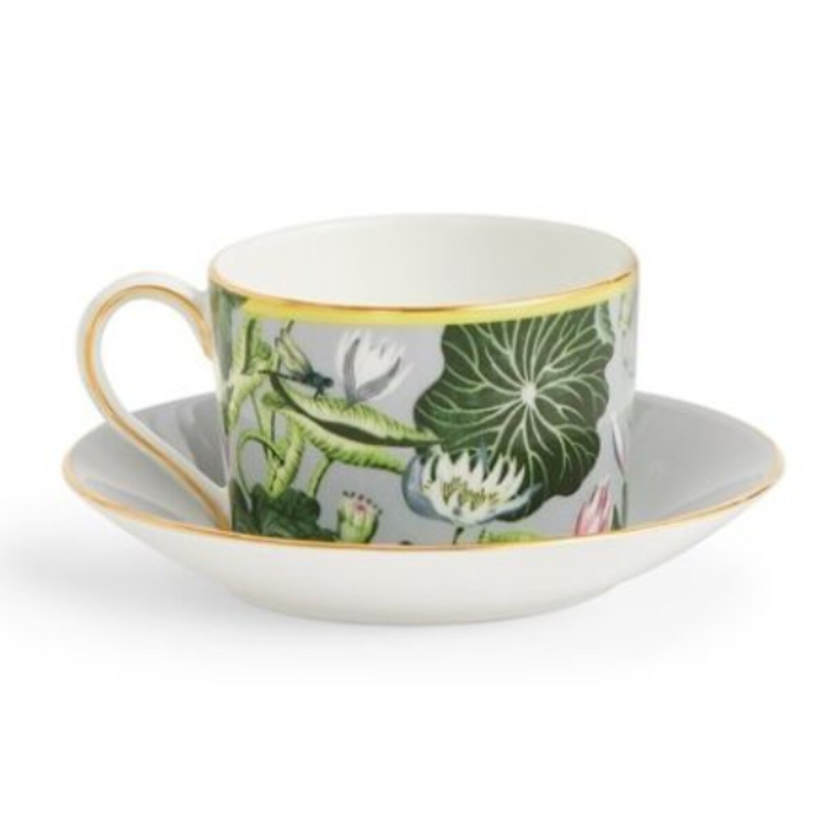 Filiżanka ze spodkiem do herbaty Waterlily Wonderlust Wedgwood