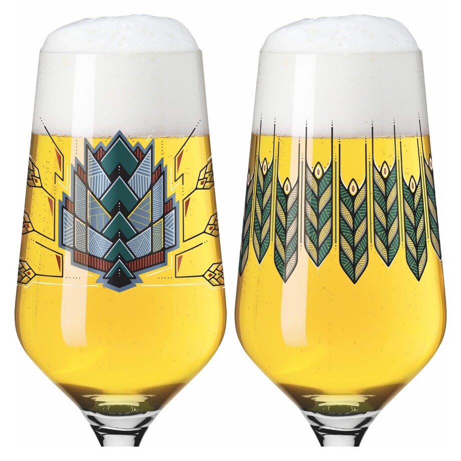Zestaw 2 szklanek do piwa Brauchzeit , Andreas Preis