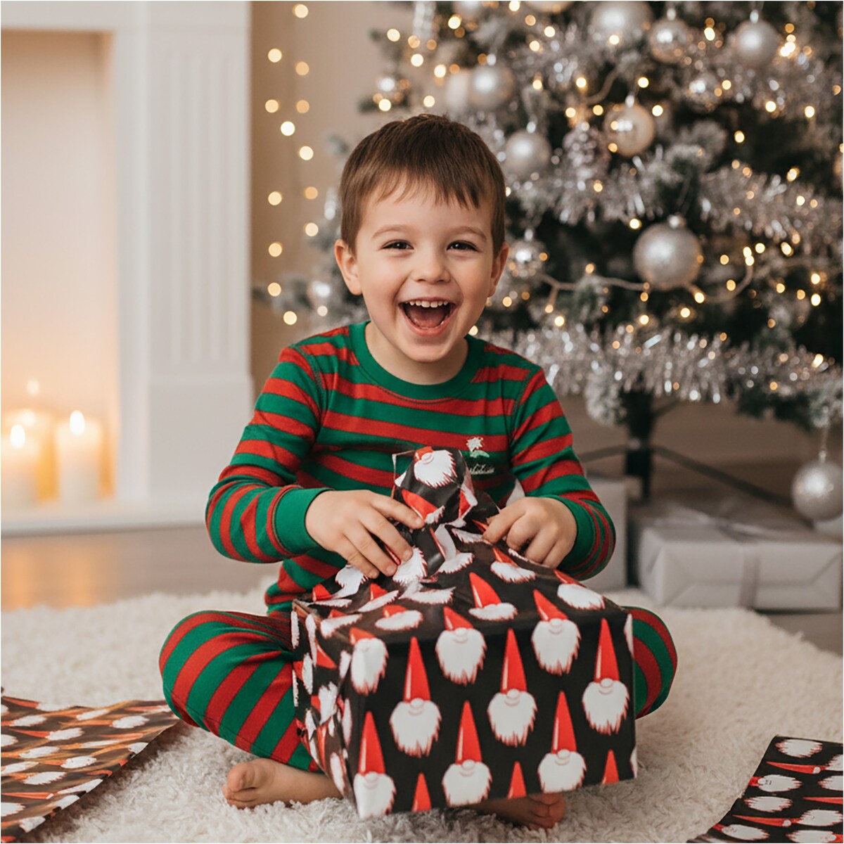 Papier Prezentowy Do Pakowania Prezentów 20 m MEGAROLKA Świąteczny Do Paczek Boże Narodzenie Ozdobny