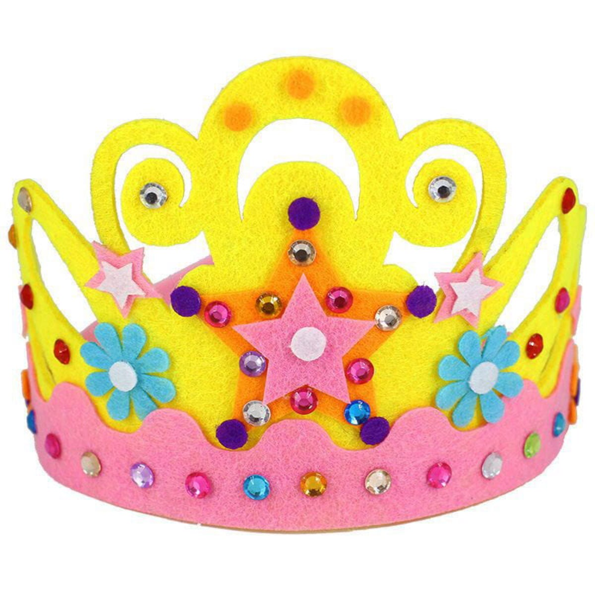 Świat księżniczek - filcowy zestaw DIY - 8 elementów