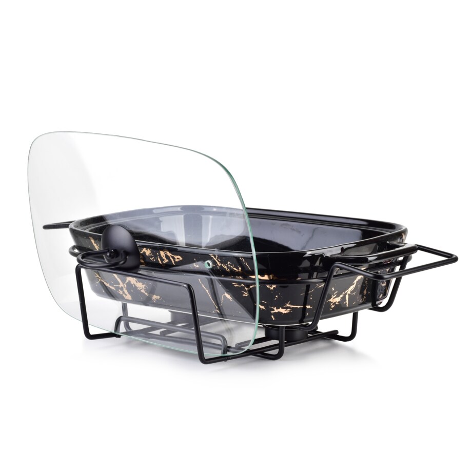 MODERN KITCHEN Naczynie z podgrzewaczem2,1l 41,5x25,6xH15cm