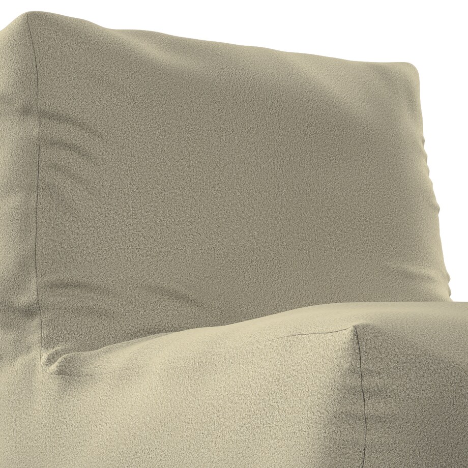 Pufo- fotel Poppy, ciemny beż, 87 x 31 x 75 cm, Boucle