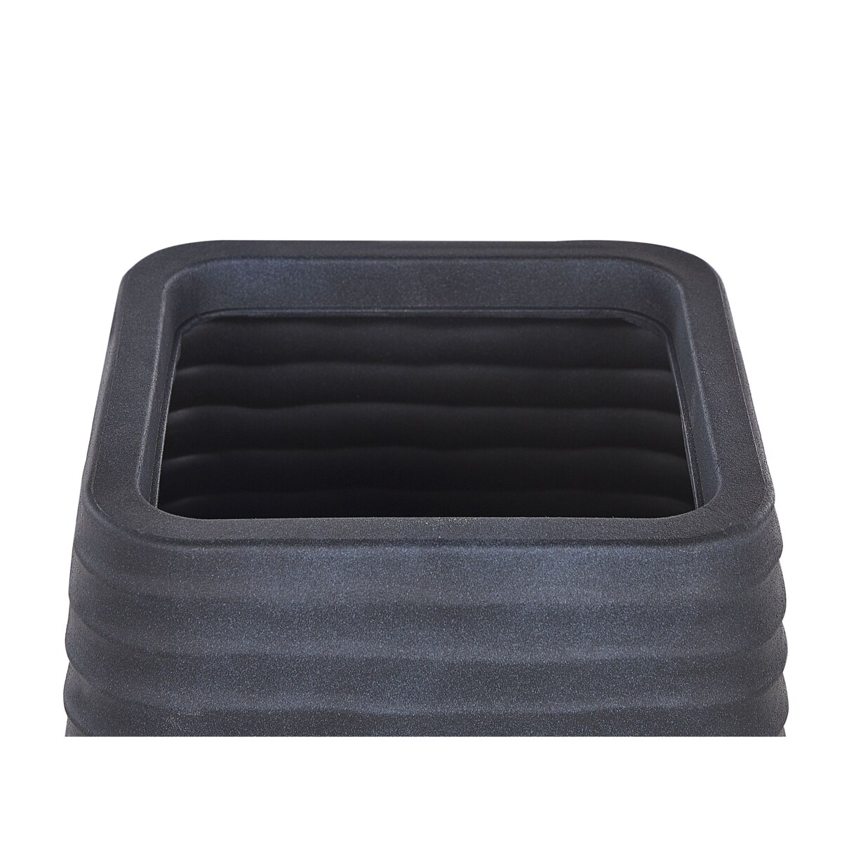 Doniczka 50 x 50 x 49 cm czarna PARIKIA