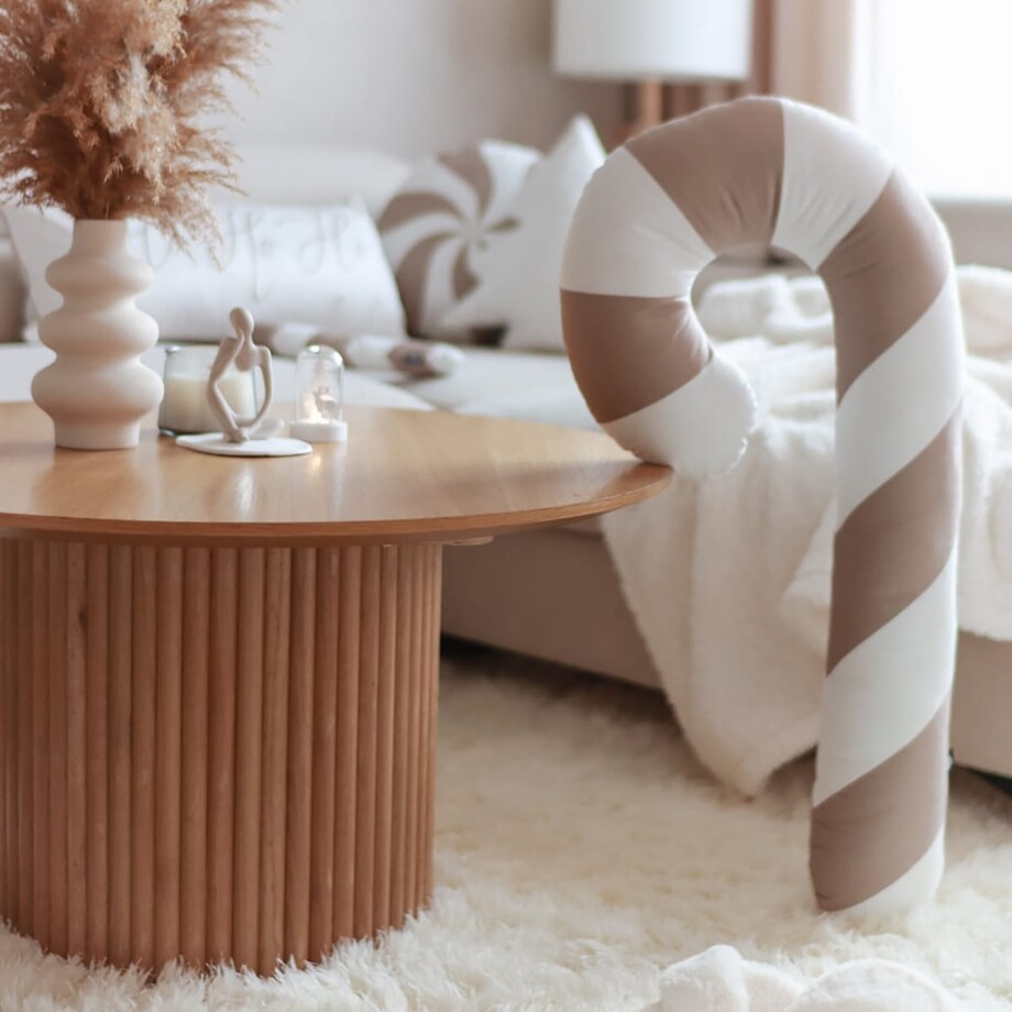 Poduszka XMAS wzór XM21 | Piaskowa laska cukrowa XXL