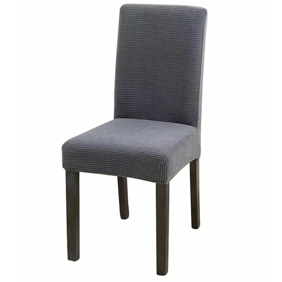 pokrowiec na krzesło szare