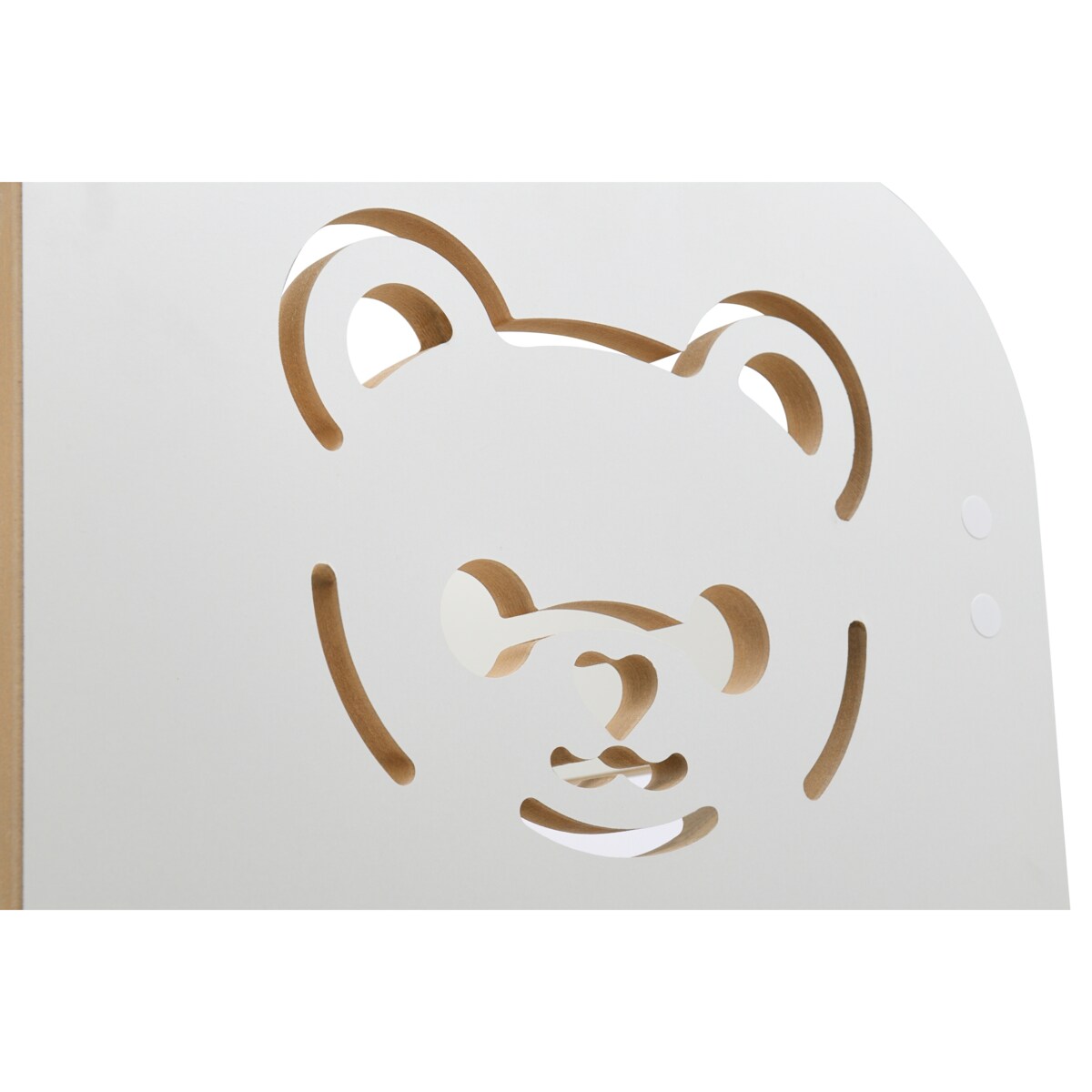 Pomocnik kuchenny dla dzieci biały helper regulowany MDF drewno Verk.design