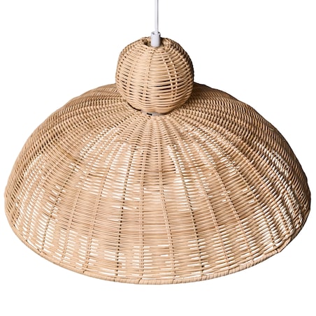 Lampa wisząca SUERTE Rattan Naturalny