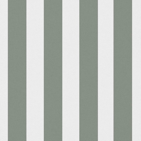 vidaXL Poduszki na zewnątrz, 4 szt., w paski, 45x45 cm, szare