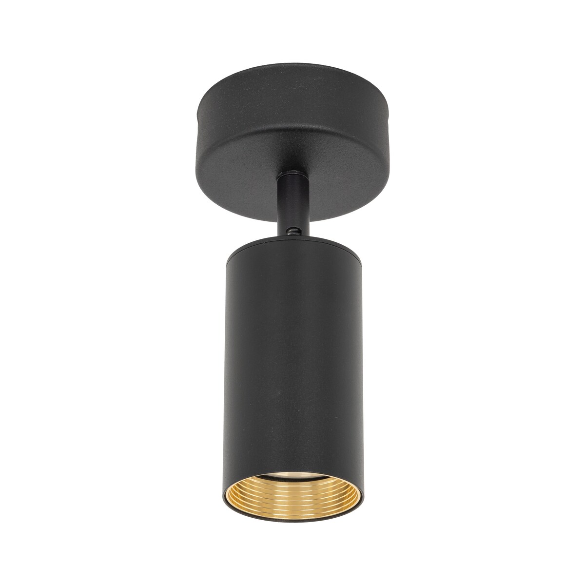 Reflektor spot TK Lighting AMIS BLACK 10793 czarno-złoty, ruchoma lampa GU10 do salonu i kuchni