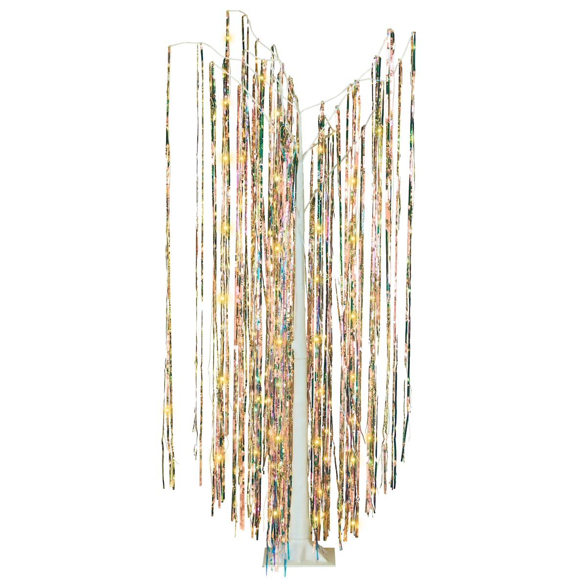 Dekoracja ogrodowa LED BOREN 163 cm Drzewko Kolorowy