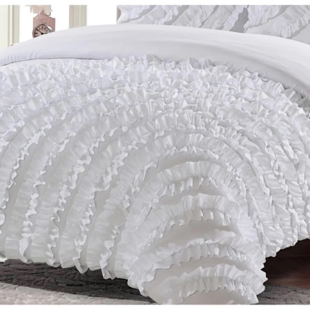 Pościel mikrofibra RUFFLE 160/200 cm