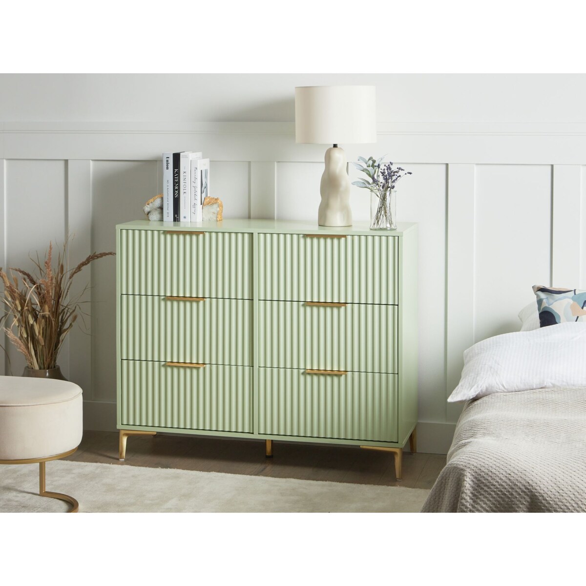 Komoda zielona WALCOTT