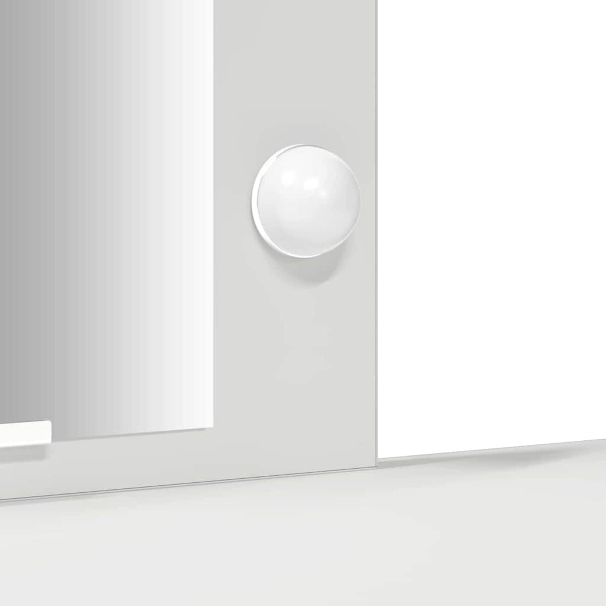 vidaXL Toaletka Biały 102 x 33 x 135 cm Materiał drewnopochodny