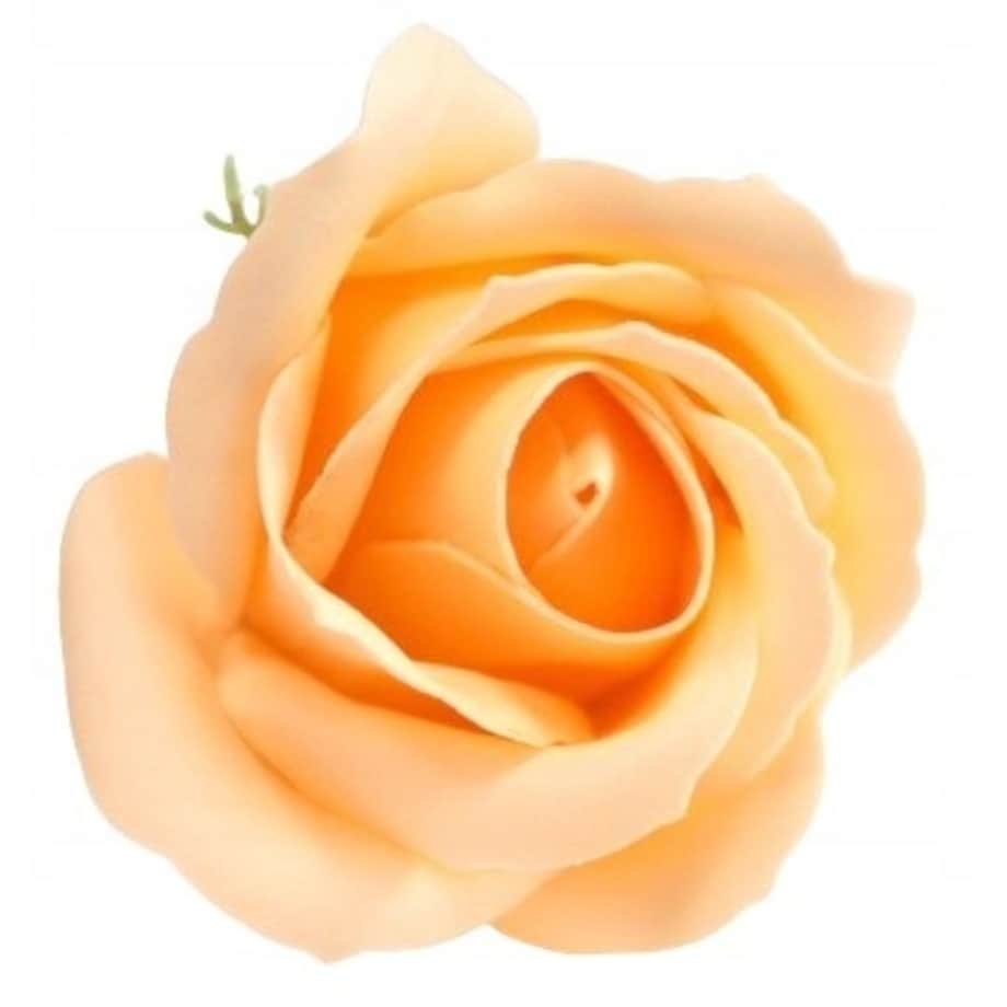 RÓŻA brzoskwiniowa MYDLANA kwiaty na prezent bukiet ważny dzień box 1szt