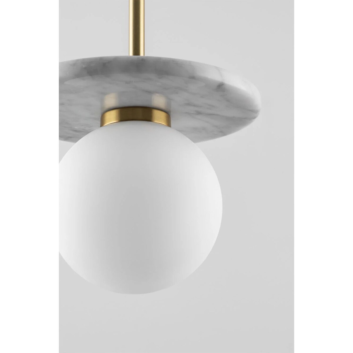 Lampa wisząca z marmurem Ø18 cm Salm