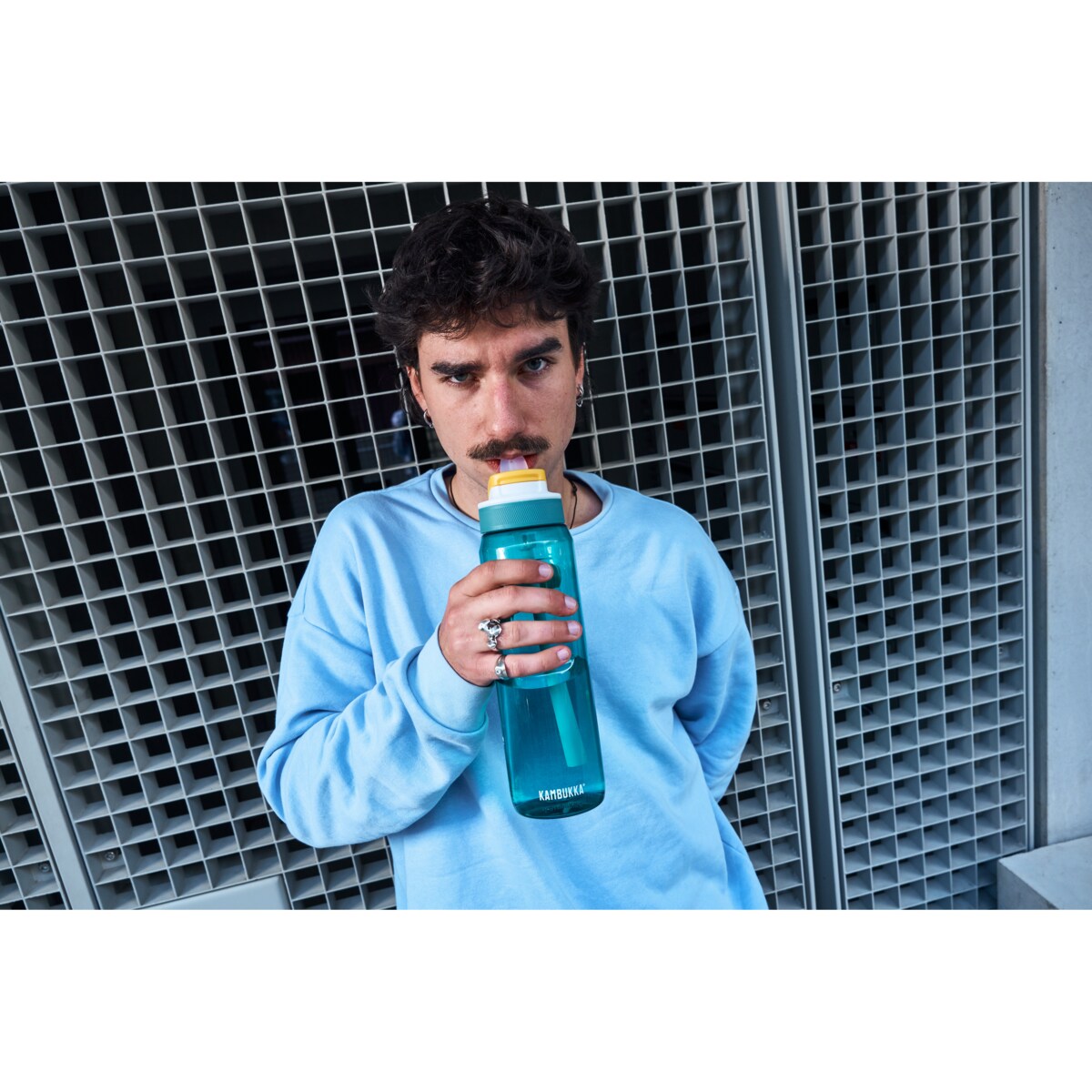 Butelka na wodę bidon Lagoon 1000ml Zesty Green