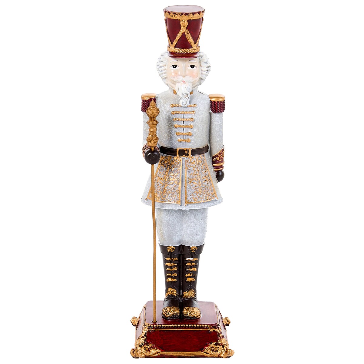 Zestaw 3 figurek dekoracyjnych LED PELLOSNIEMI 32 cm Dziadek do orzechów Kolorowy