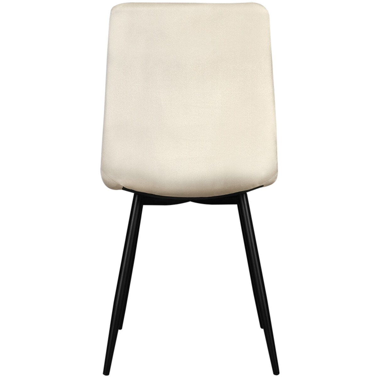 Krzesło tapicerowane welurowe pikowane beżowe do salonu