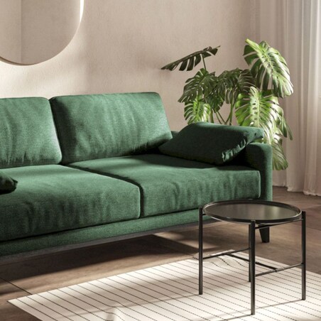Sofa 2-osobowa Musso Ciemnozielona