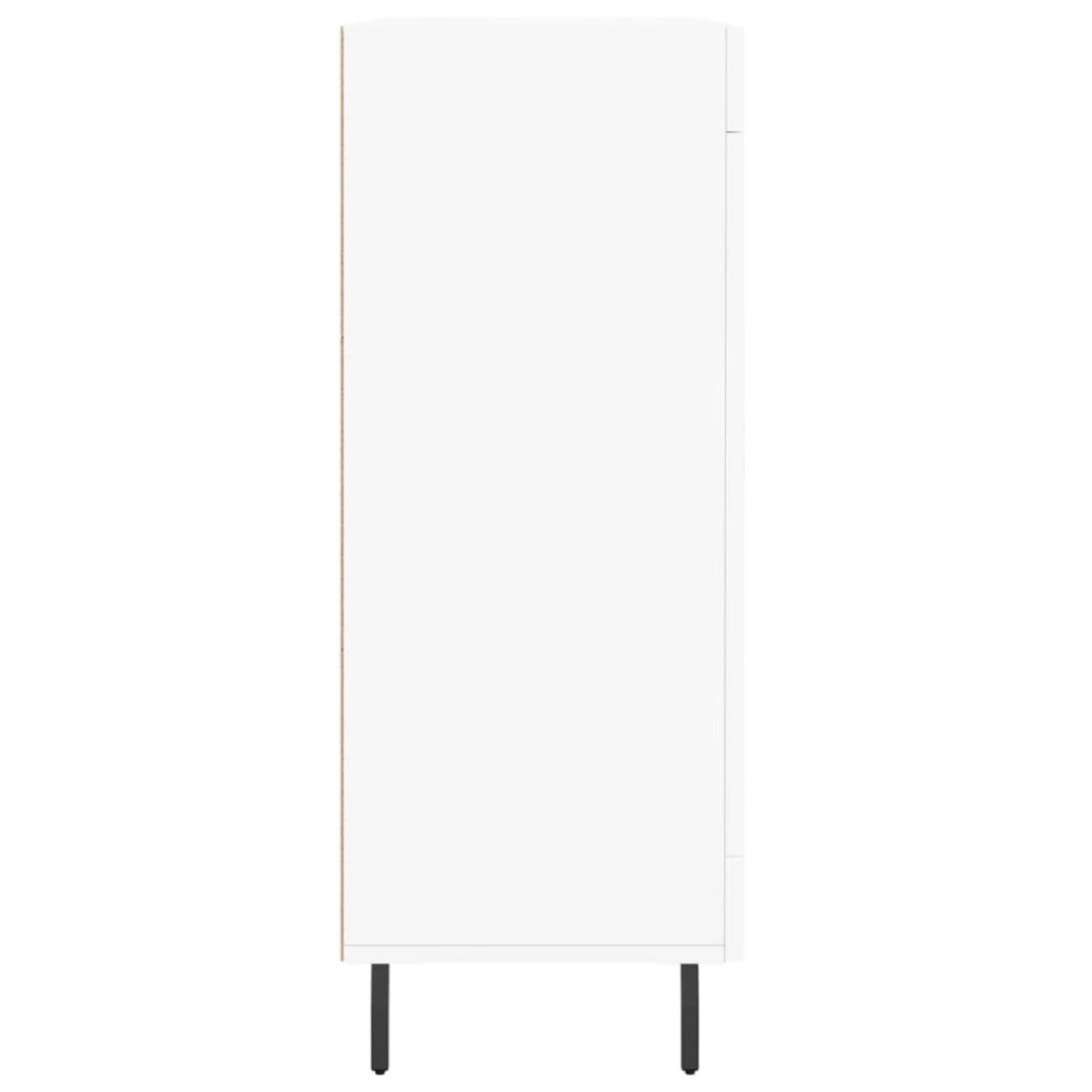 vidaXL Szafka, biała, 69,5x34x90 cm, materiał drewnopochodny