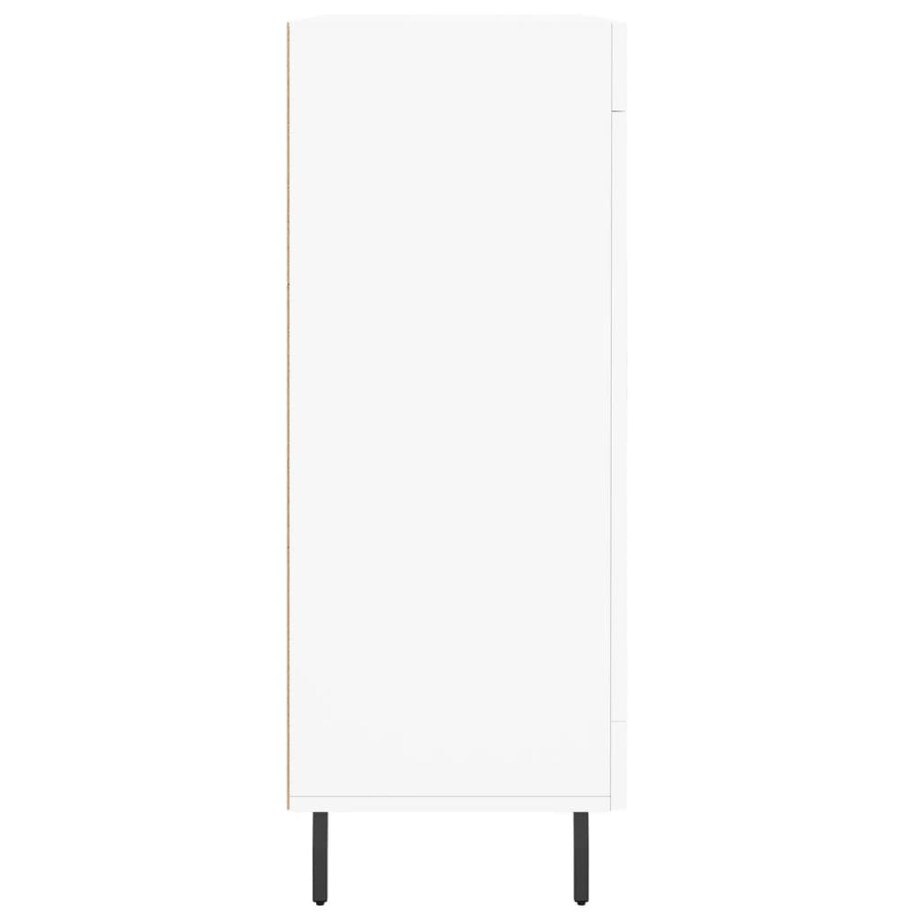 vidaXL Szafka, biała, 69,5x34x90 cm, materiał drewnopochodny