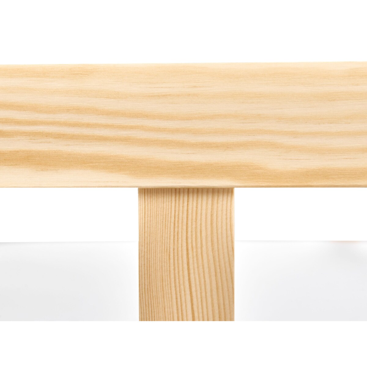 Łóżko dziecięce drewniane 90 x 200 cm jasne MEYMAC