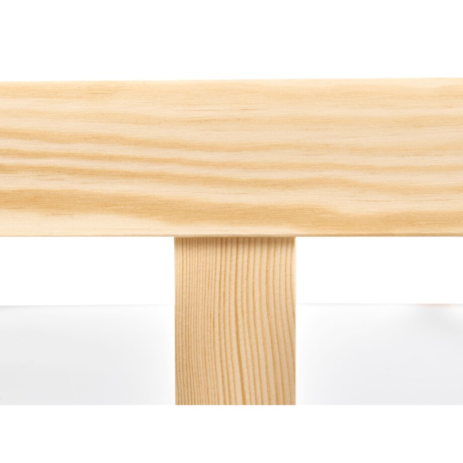 Łóżko dziecięce drewniane 90 x 200 cm jasne MEYMAC