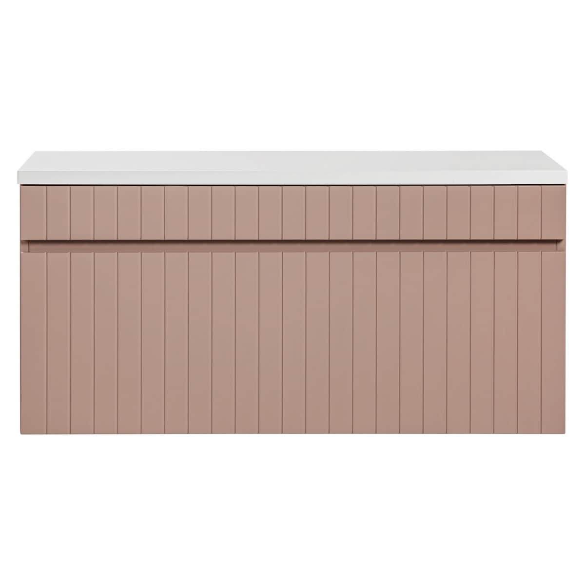 Szafka łazienkowa wisząca z blatem Vintage Rose 100 cm