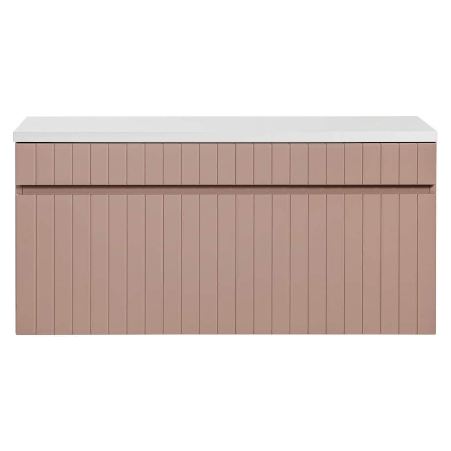 Szafka łazienkowa wisząca z blatem Vintage Rose 100 cm